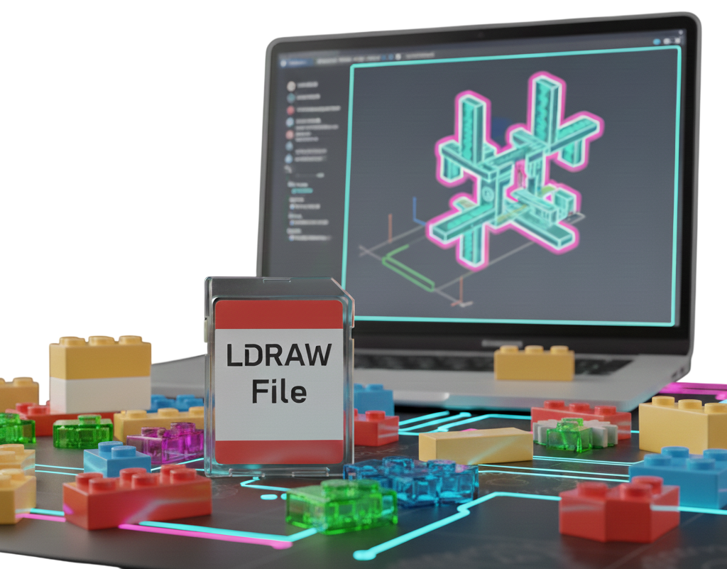 ficheros LDraw Tente